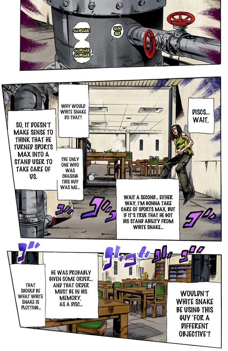 JoJo's Bizarre Adventure Part 6 - Stone Ocean (Official Colored) chapter 53 page 8