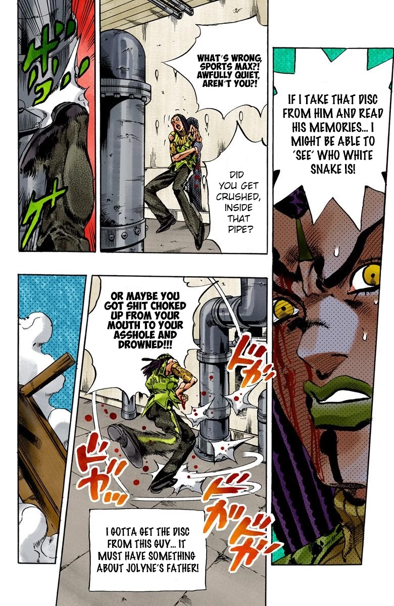 JoJo's Bizarre Adventure Part 6 - Stone Ocean (Official Colored) chapter 53 page 9