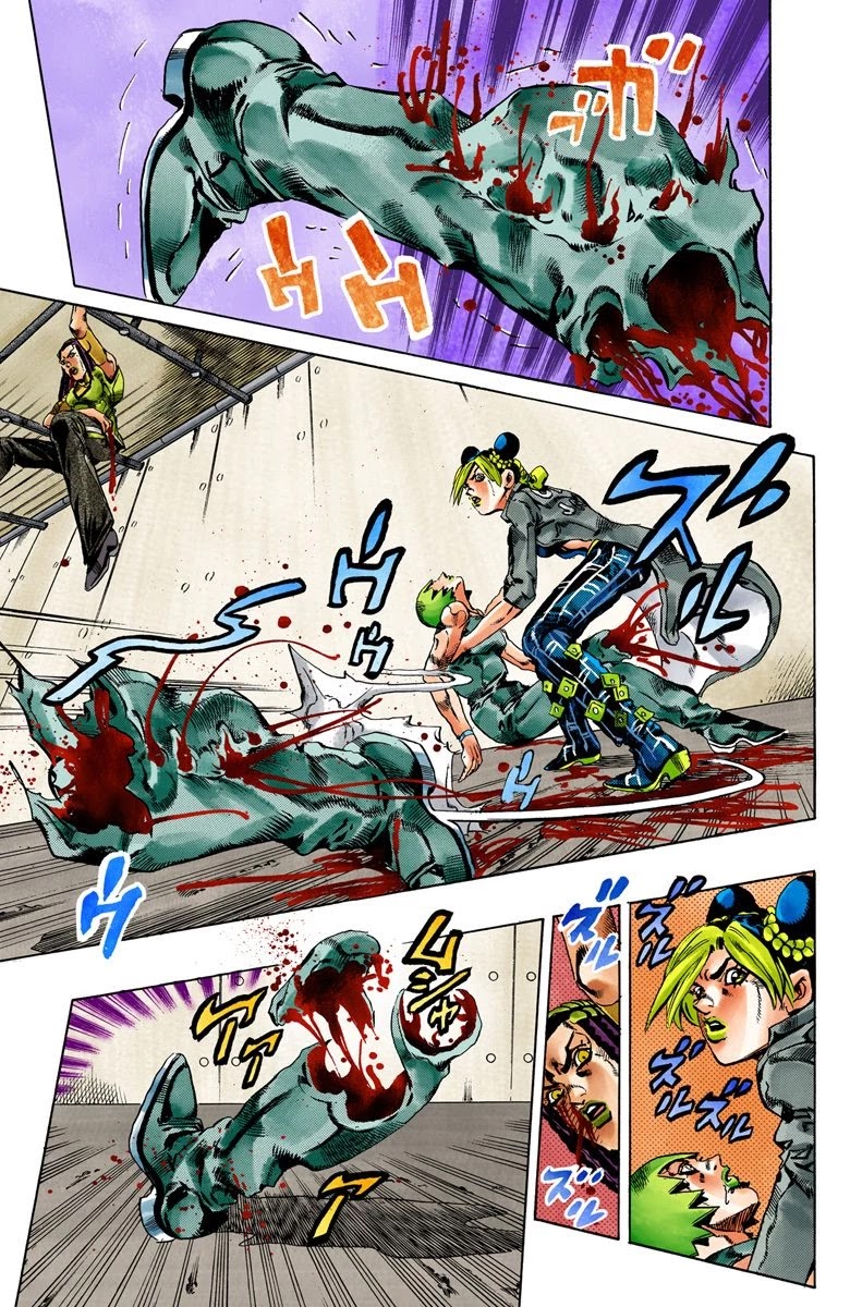 JoJo's Bizarre Adventure Part 6 - Stone Ocean (Official Colored) chapter 54 page 5