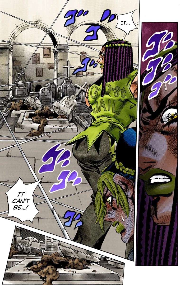 JoJo's Bizarre Adventure Part 6 - Stone Ocean (Official Colored) chapter 56 page 10