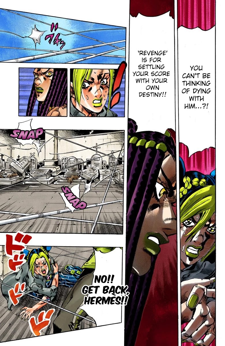 JoJo's Bizarre Adventure Part 6 - Stone Ocean (Official Colored) chapter 56 page 15