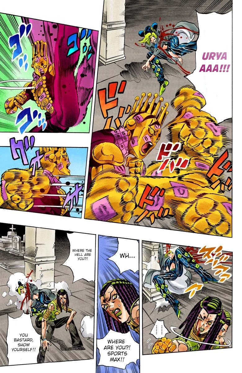 JoJo's Bizarre Adventure Part 6 - Stone Ocean (Official Colored) chapter 56 page 8