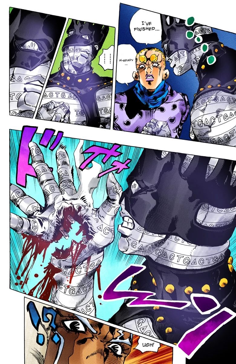 JoJo's Bizarre Adventure Part 6 - Stone Ocean (Official Colored) chapter 58 page 13