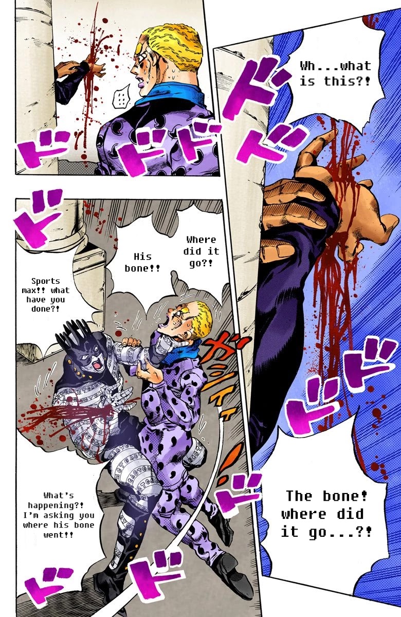 JoJo's Bizarre Adventure Part 6 - Stone Ocean (Official Colored) chapter 58 page 15