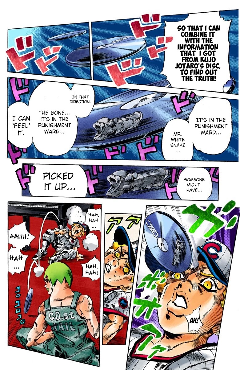 JoJo's Bizarre Adventure Part 6 - Stone Ocean (Official Colored) chapter 58 page 17