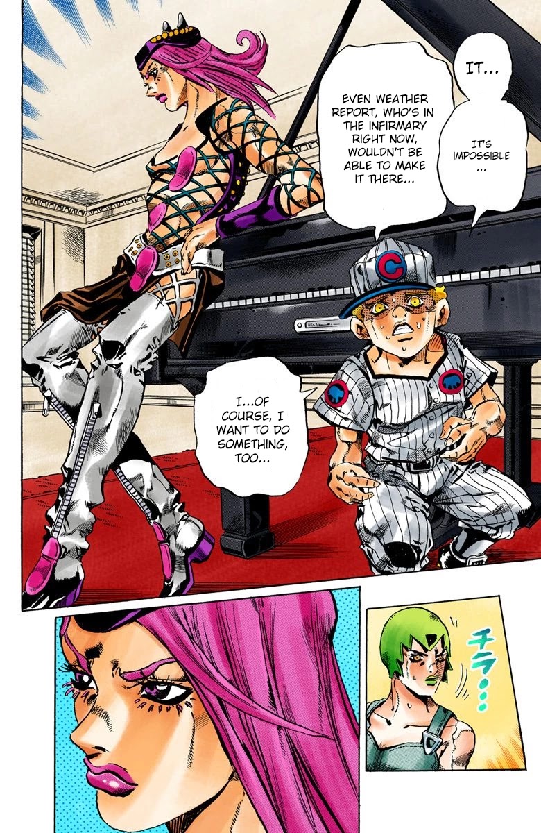 JoJo's Bizarre Adventure Part 6 - Stone Ocean (Official Colored) chapter 58 page 19