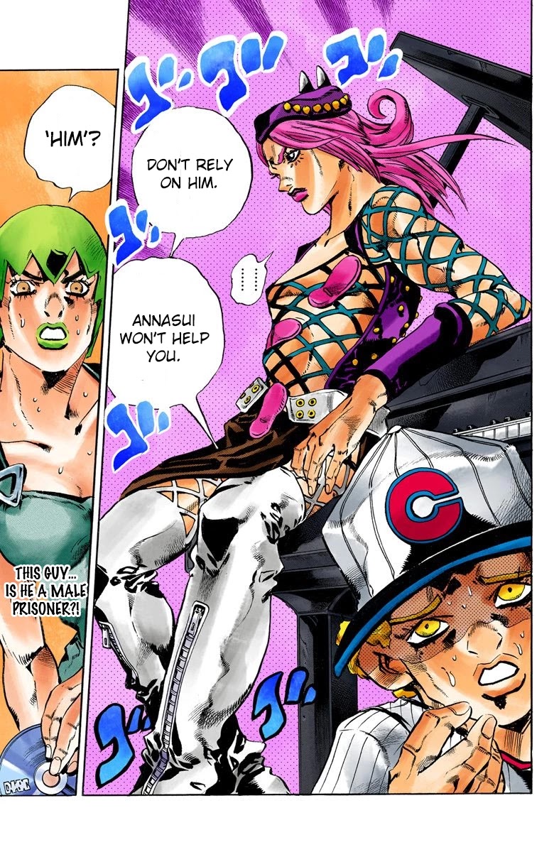 JoJo's Bizarre Adventure Part 6 - Stone Ocean (Official Colored) chapter 58 page 20