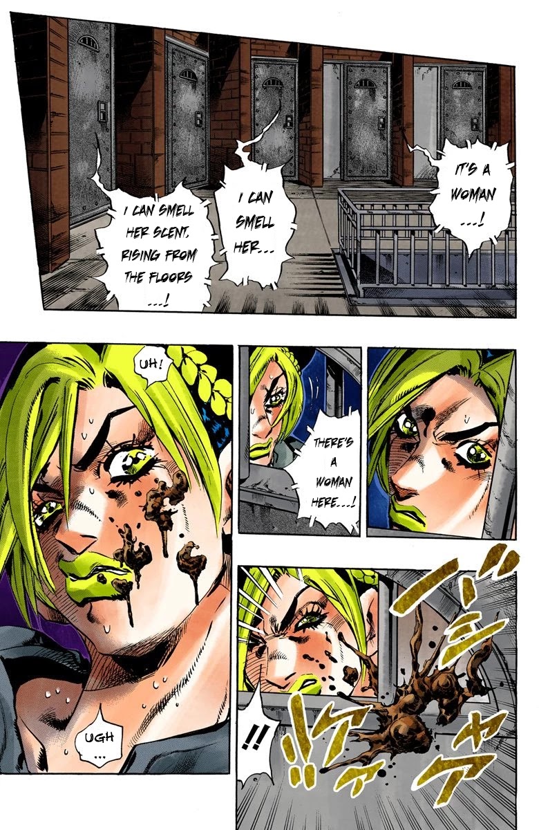 JoJo's Bizarre Adventure Part 6 - Stone Ocean (Official Colored) chapter 58 page 6