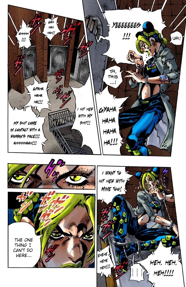 JoJo's Bizarre Adventure Part 6 - Stone Ocean (Official Colored) chapter 58 page 7