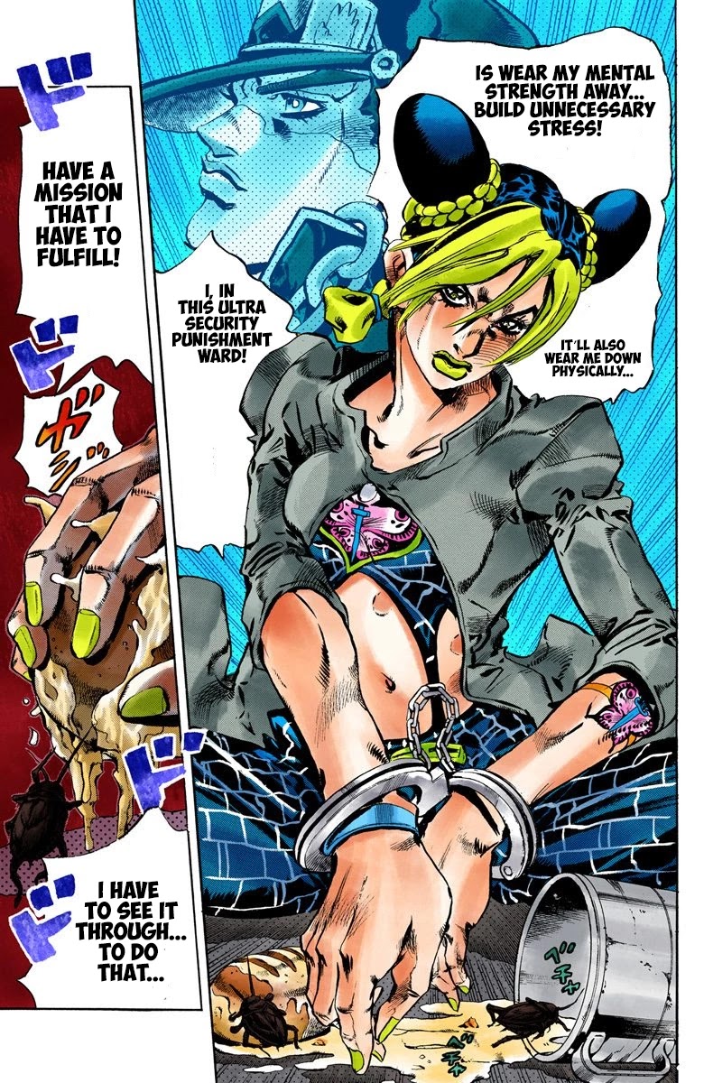 JoJo's Bizarre Adventure Part 6 - Stone Ocean (Official Colored) chapter 58 page 8