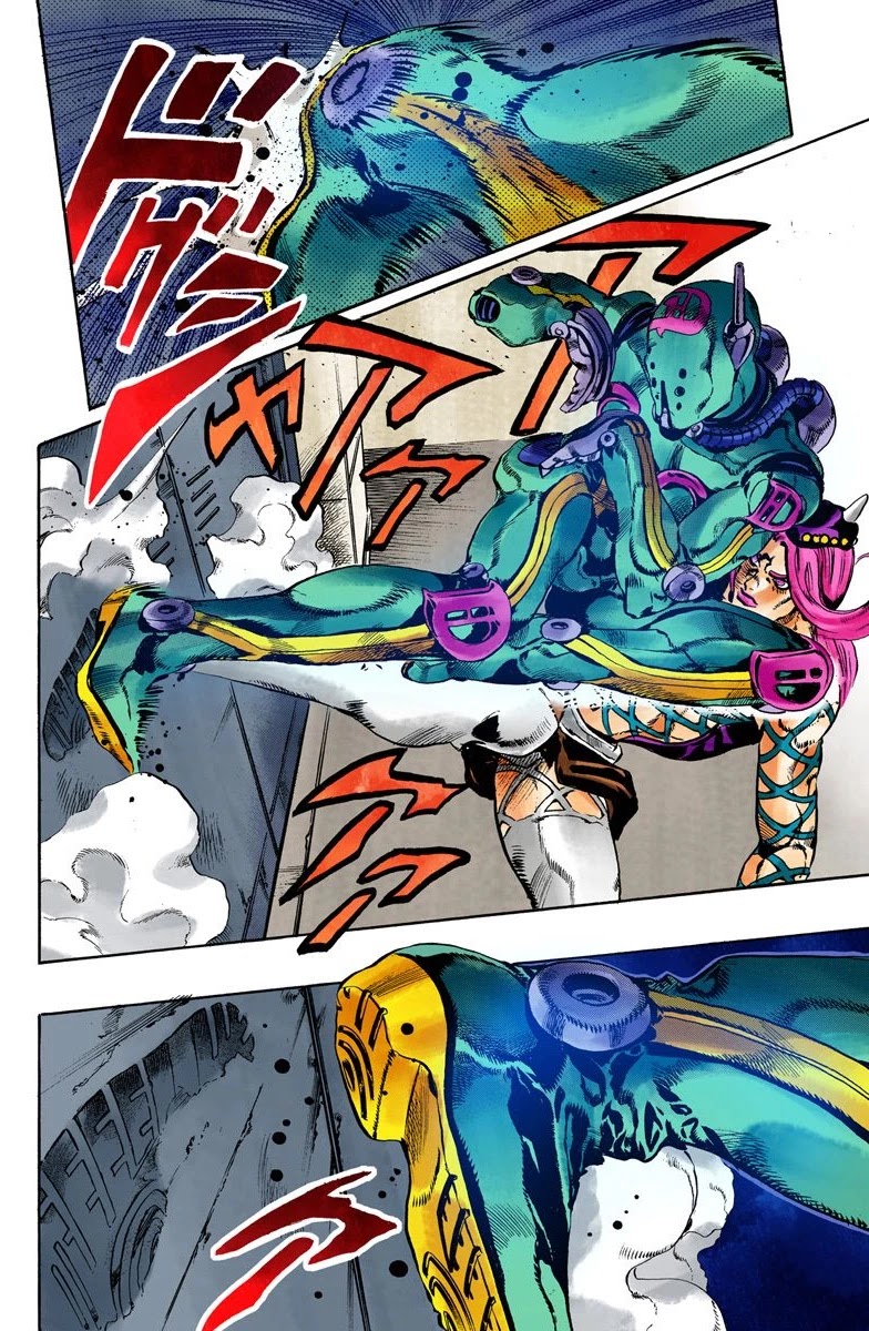 JoJo's Bizarre Adventure Part 6 - Stone Ocean (Official Colored) chapter 59 page 16