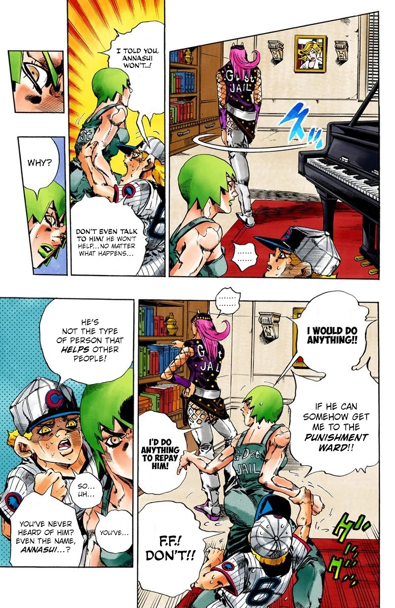 JoJo's Bizarre Adventure Part 6 - Stone Ocean (Official Colored) chapter 59 page 5