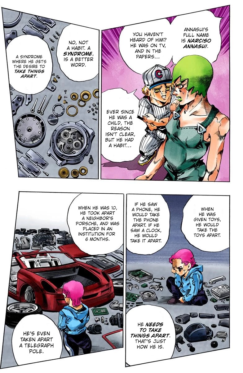 JoJo's Bizarre Adventure Part 6 - Stone Ocean (Official Colored) chapter 59 page 7