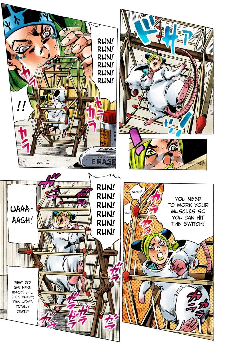 JoJo's Bizarre Adventure Part 6 - Stone Ocean (Official Colored) chapter 6 page 14