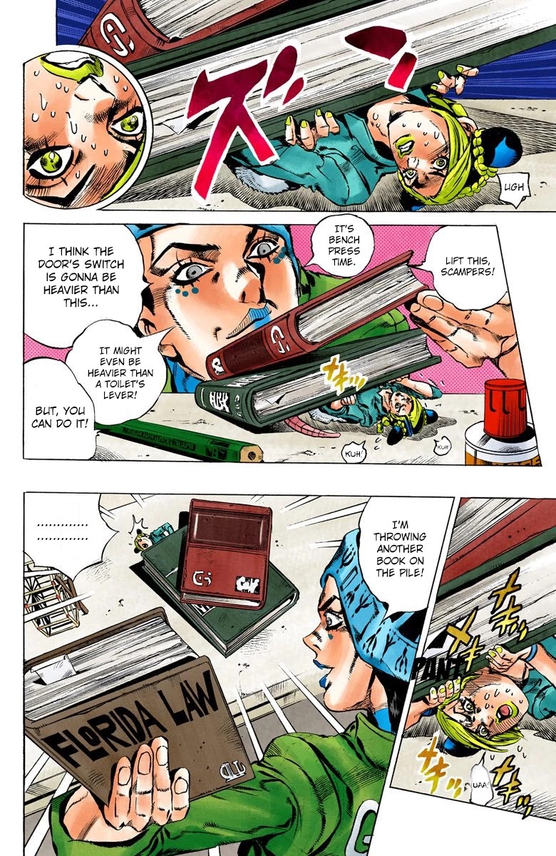 JoJo's Bizarre Adventure Part 6 - Stone Ocean (Official Colored) chapter 6 page 15