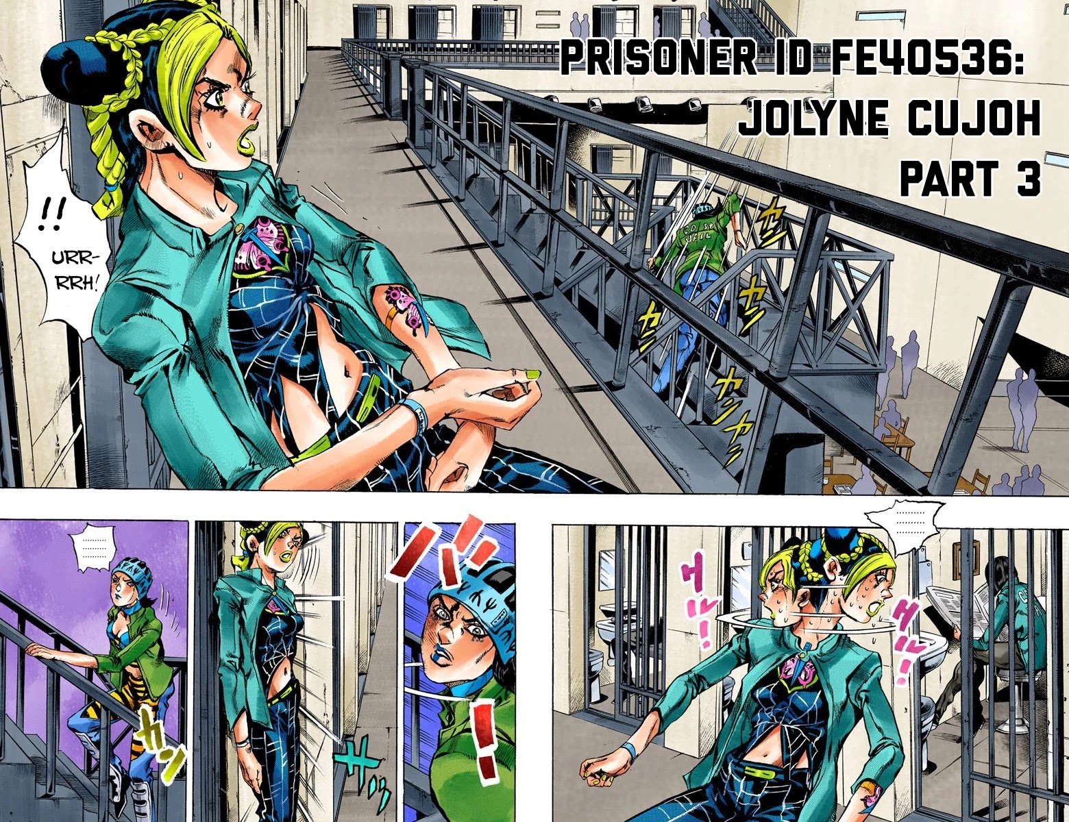 JoJo's Bizarre Adventure Part 6 - Stone Ocean (Official Colored) chapter 6 page 2