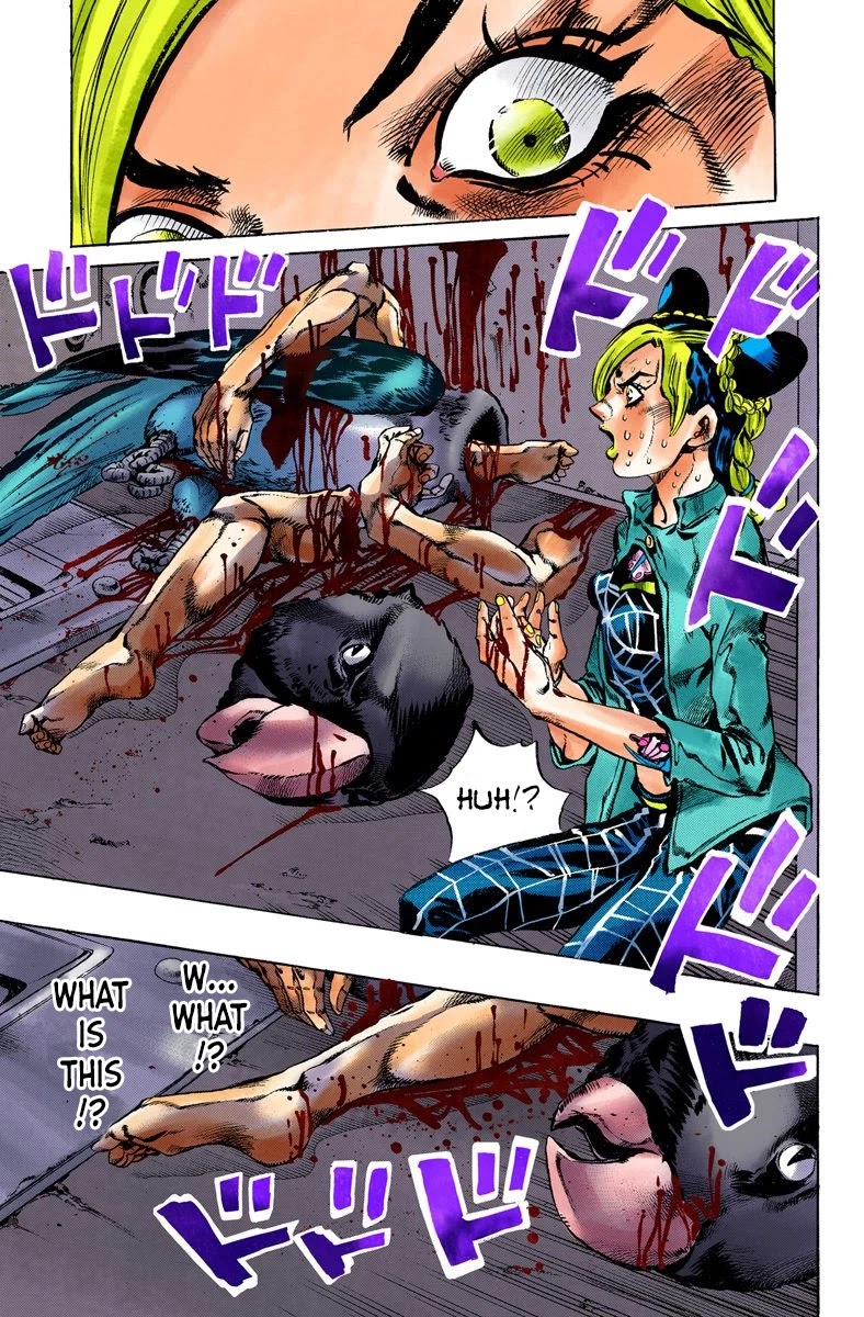 JoJo's Bizarre Adventure Part 6 - Stone Ocean (Official Colored) chapter 6 page 6