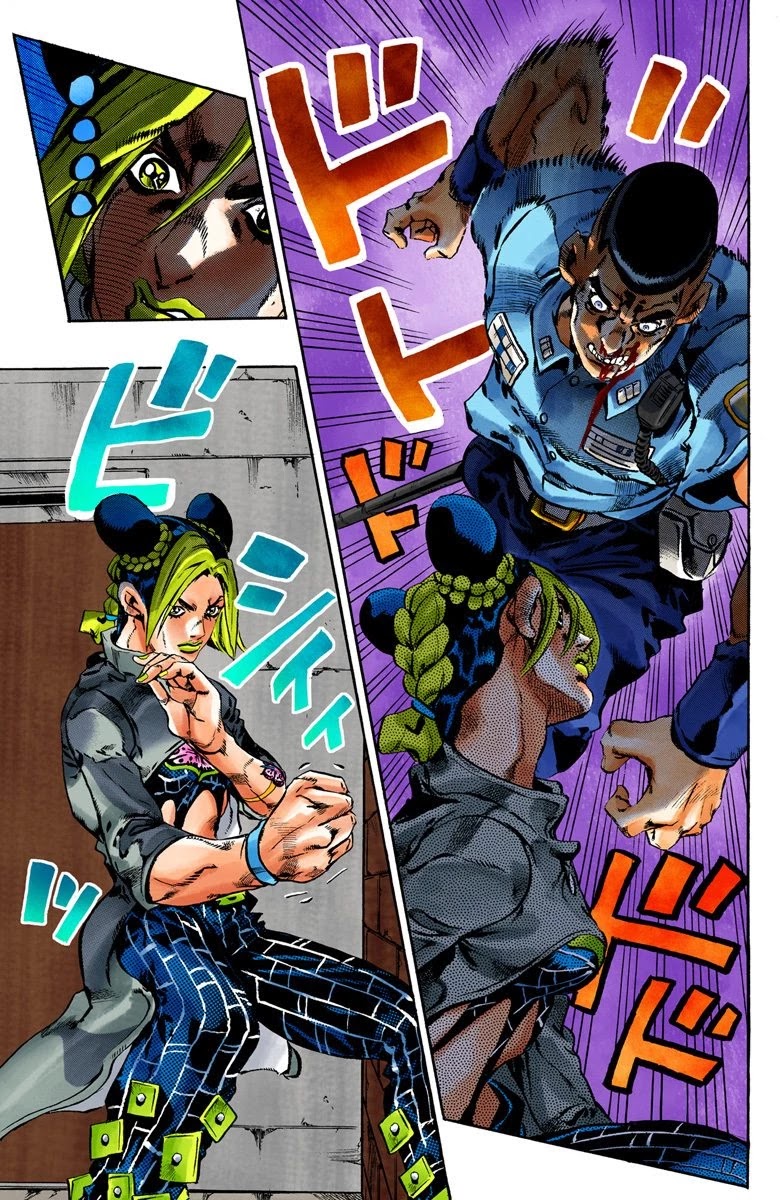 JoJo's Bizarre Adventure Part 6 - Stone Ocean (Official Colored) chapter 61 page 12