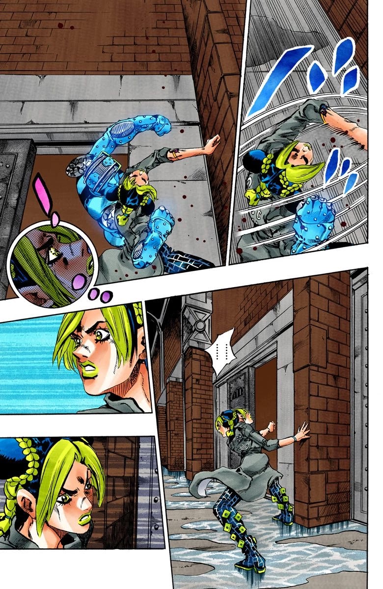 JoJo's Bizarre Adventure Part 6 - Stone Ocean (Official Colored) chapter 61 page 14