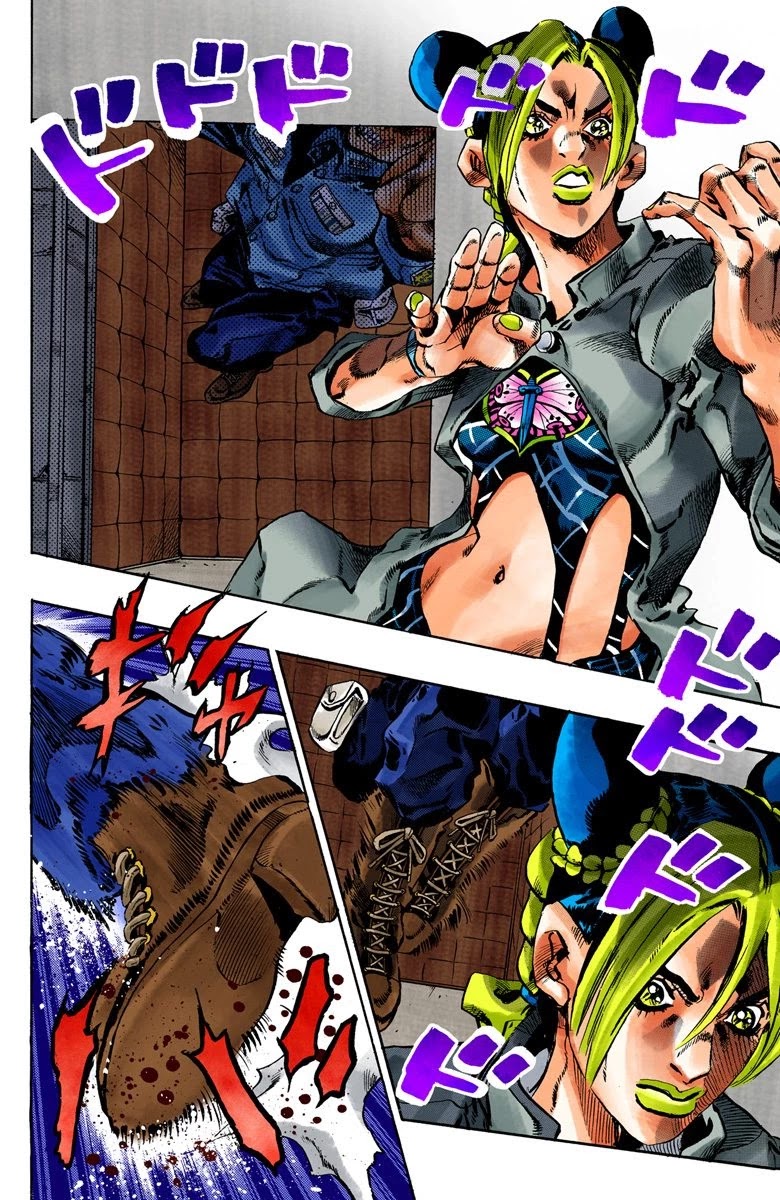 JoJo's Bizarre Adventure Part 6 - Stone Ocean (Official Colored) chapter 61 page 15