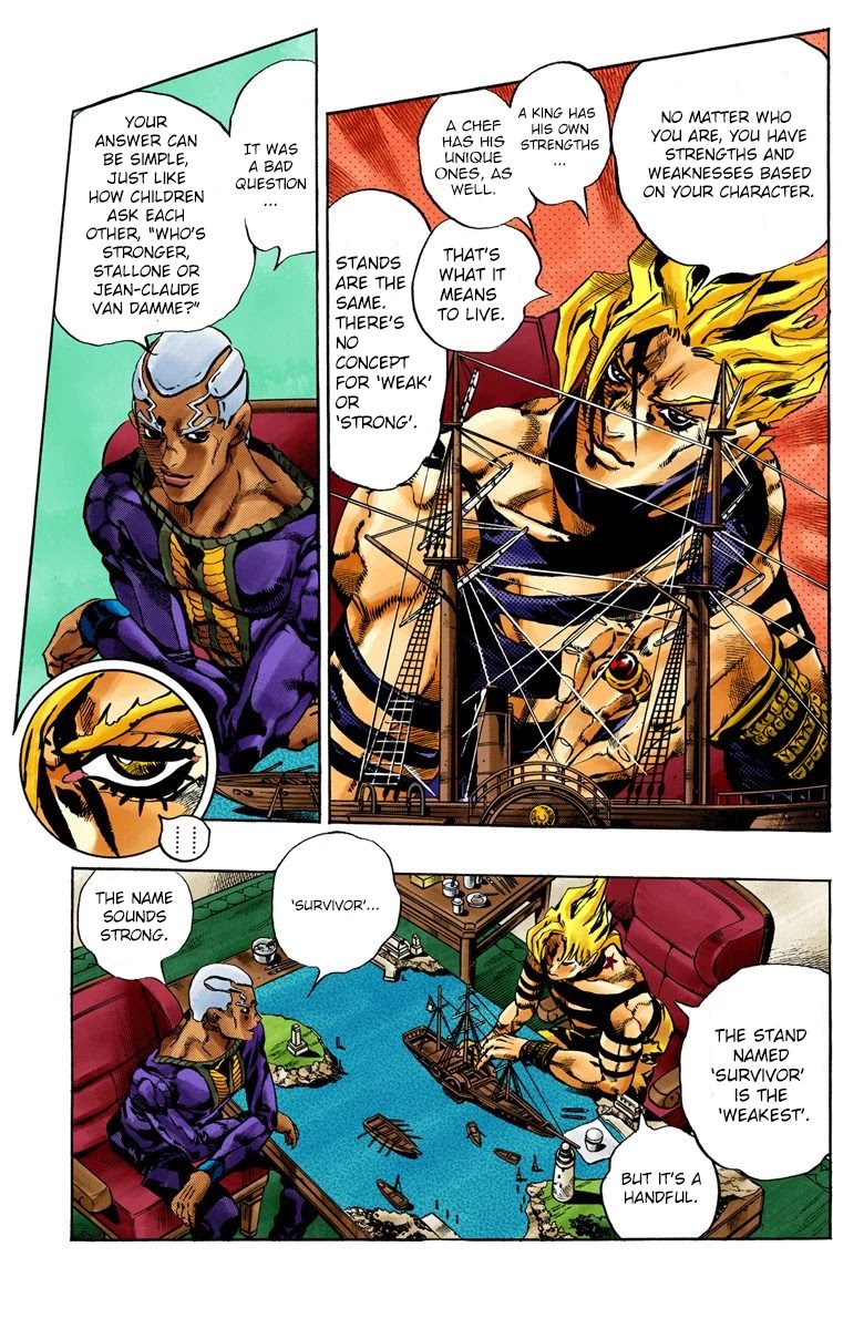 JoJo's Bizarre Adventure Part 6 - Stone Ocean (Official Colored) chapter 61 page 4