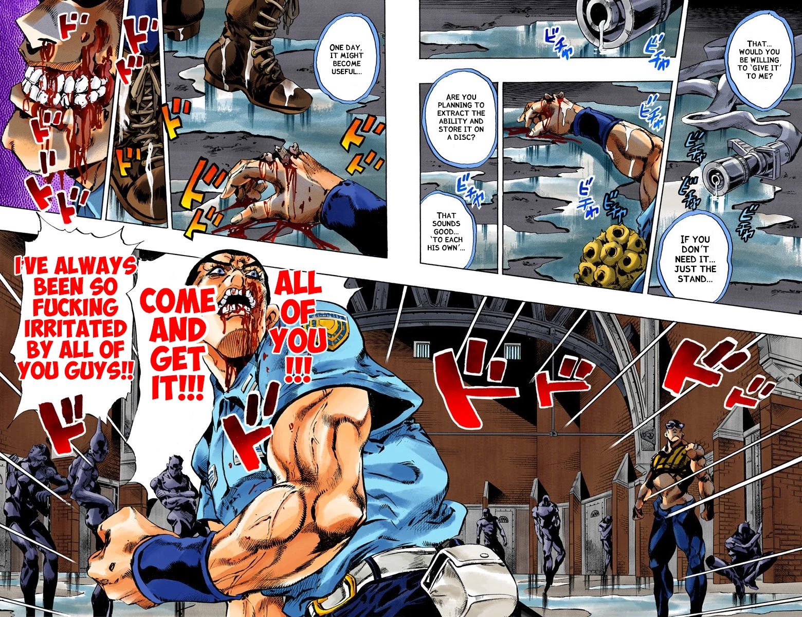 JoJo's Bizarre Adventure Part 6 - Stone Ocean (Official Colored) chapter 61 page 9