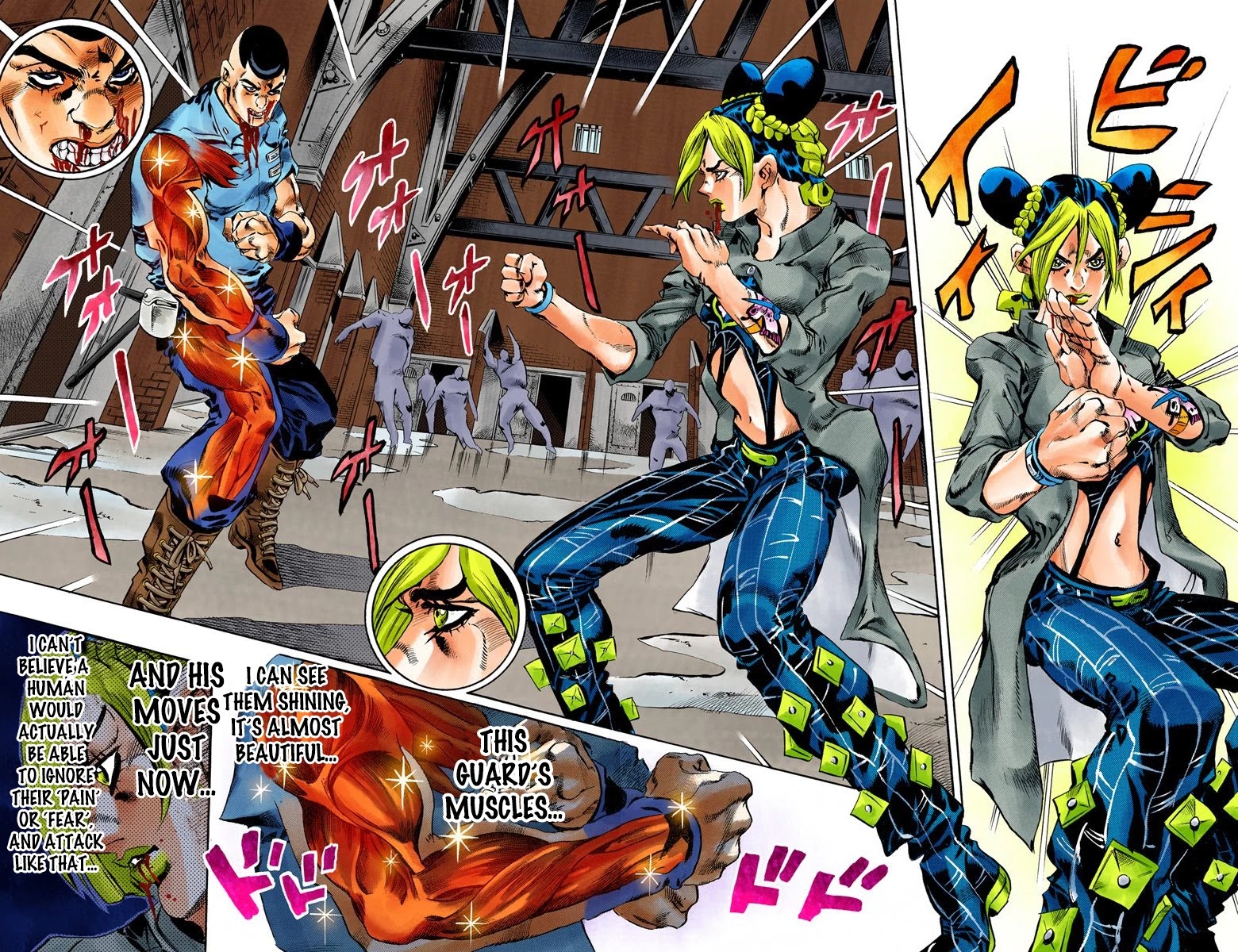 JoJo's Bizarre Adventure Part 6 - Stone Ocean (Official Colored) chapter 62 page 7