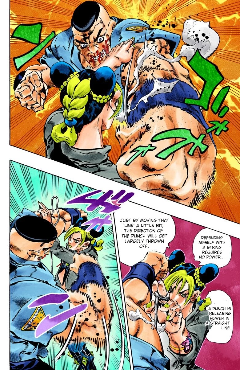 JoJo's Bizarre Adventure Part 6 - Stone Ocean (Official Colored) chapter 63 page 12