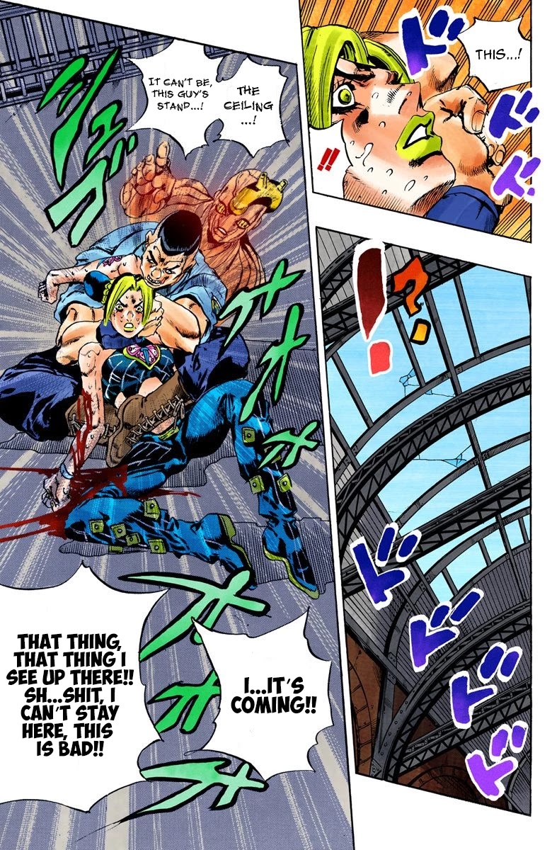 JoJo's Bizarre Adventure Part 6 - Stone Ocean (Official Colored) chapter 63 page 21