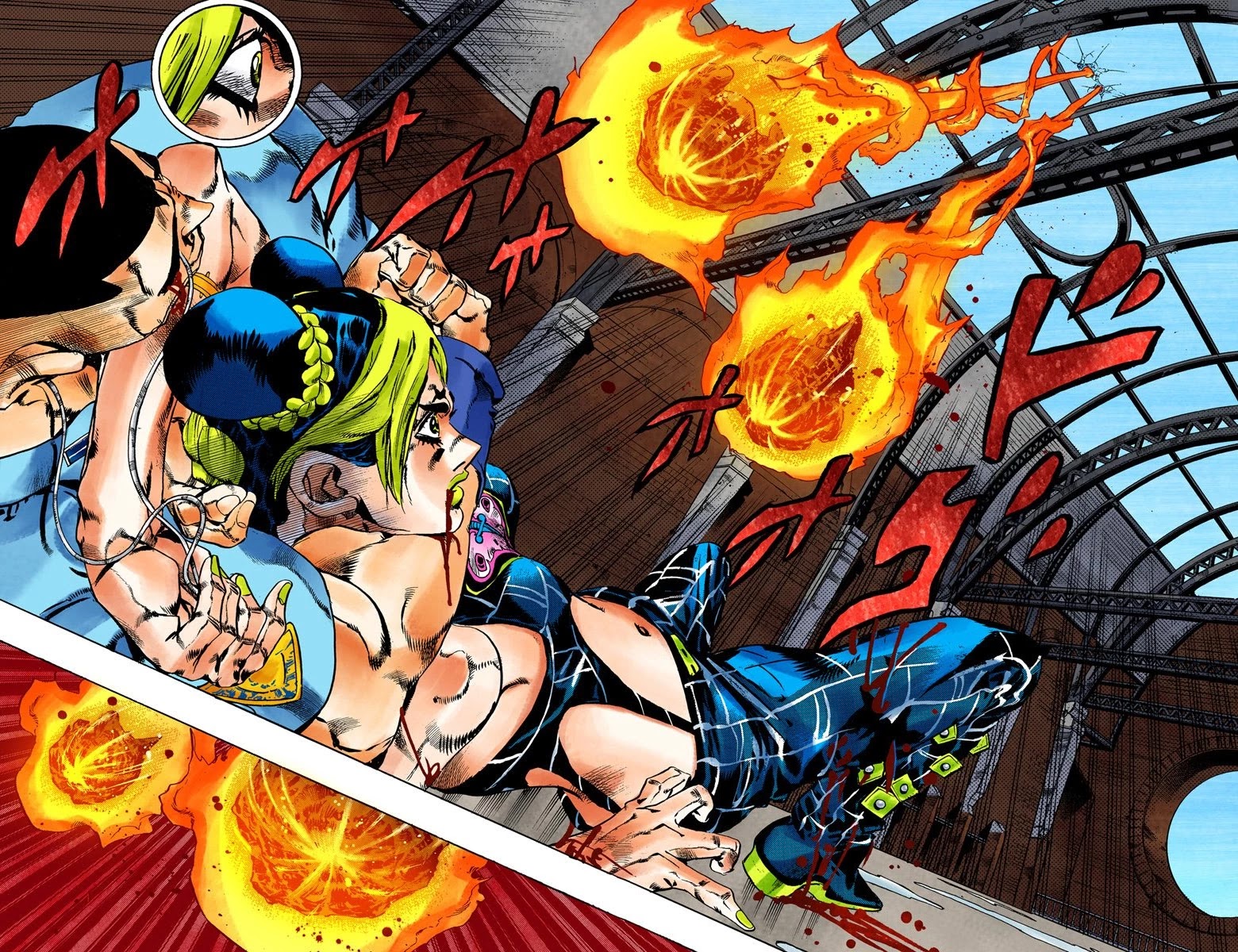 JoJo's Bizarre Adventure Part 6 - Stone Ocean (Official Colored) chapter 64 page 10