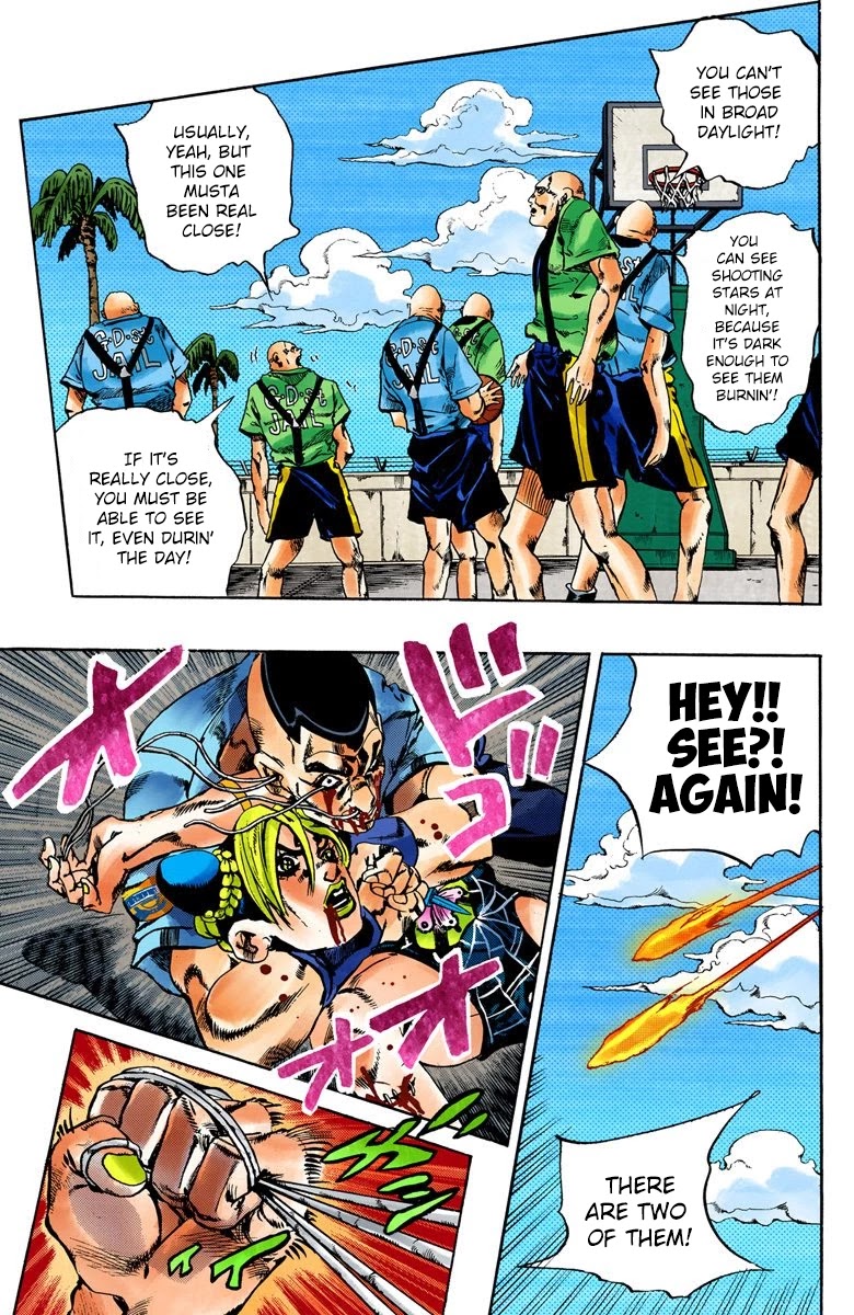 JoJo's Bizarre Adventure Part 6 - Stone Ocean (Official Colored) chapter 64 page 13