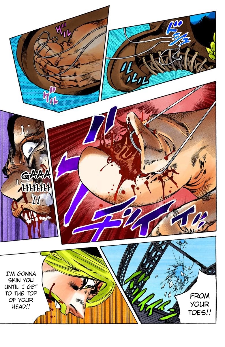 JoJo's Bizarre Adventure Part 6 - Stone Ocean (Official Colored) chapter 64 page 18