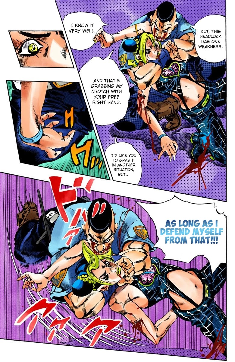 JoJo's Bizarre Adventure Part 6 - Stone Ocean (Official Colored) chapter 64 page 5