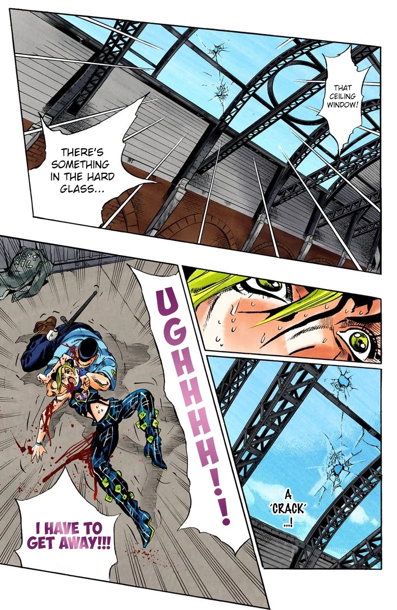 JoJo's Bizarre Adventure Part 6 - Stone Ocean (Official Colored) chapter 64 page 7