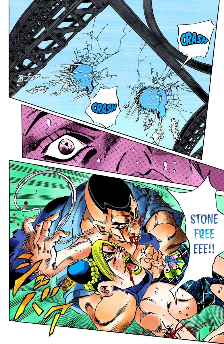 JoJo's Bizarre Adventure Part 6 - Stone Ocean (Official Colored) chapter 64 page 8