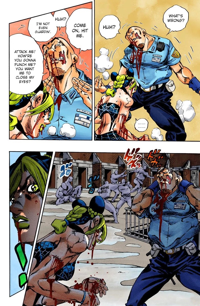 JoJo's Bizarre Adventure Part 6 - Stone Ocean (Official Colored) chapter 65 page 10