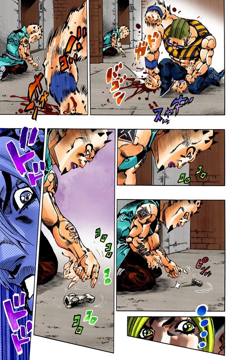 JoJo's Bizarre Adventure Part 6 - Stone Ocean (Official Colored) chapter 65 page 11