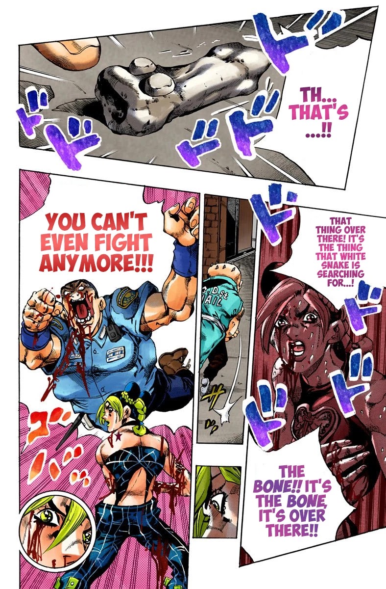 JoJo's Bizarre Adventure Part 6 - Stone Ocean (Official Colored) chapter 65 page 12