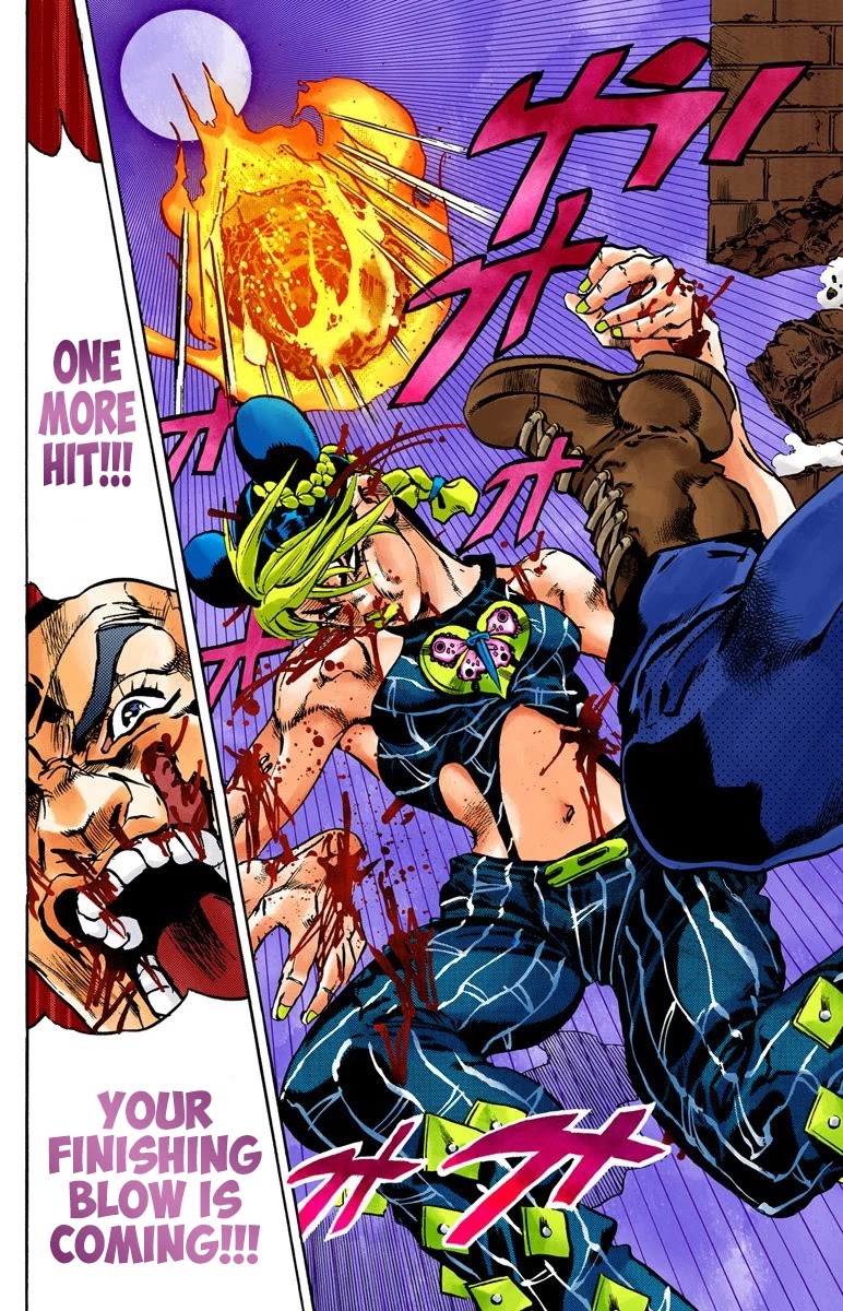 JoJo's Bizarre Adventure Part 6 - Stone Ocean (Official Colored) chapter 65 page 16