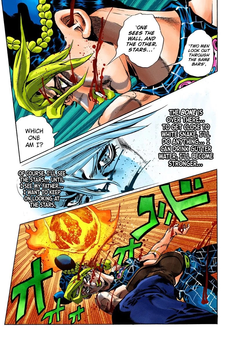 JoJo's Bizarre Adventure Part 6 - Stone Ocean (Official Colored) chapter 65 page 17