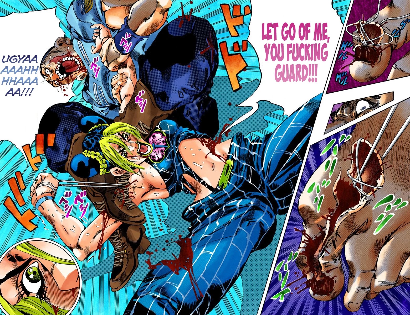 JoJo's Bizarre Adventure Part 6 - Stone Ocean (Official Colored) chapter 65 page 2