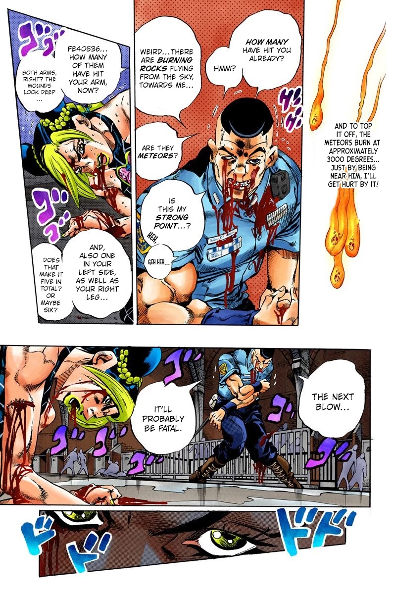 JoJo's Bizarre Adventure Part 6 - Stone Ocean (Official Colored) chapter 65 page 7