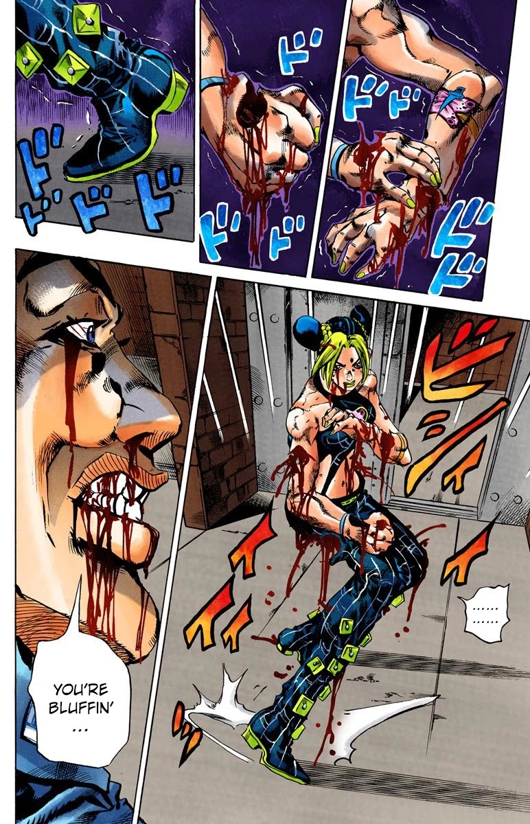 JoJo's Bizarre Adventure Part 6 - Stone Ocean (Official Colored) chapter 65 page 8