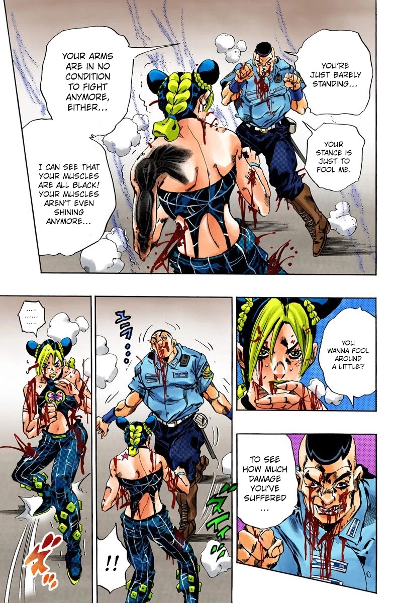 JoJo's Bizarre Adventure Part 6 - Stone Ocean (Official Colored) chapter 65 page 9