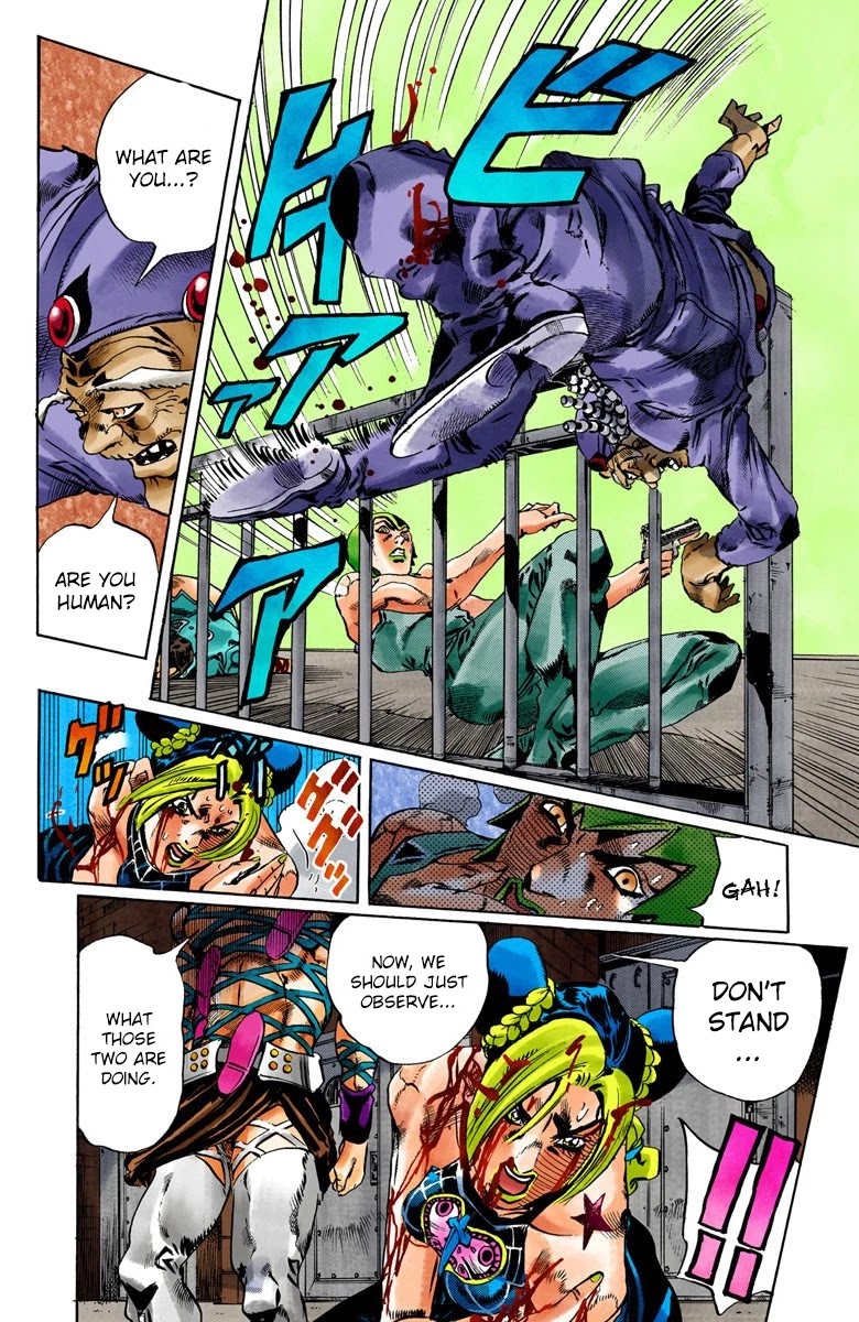 JoJo's Bizarre Adventure Part 6 - Stone Ocean (Official Colored) chapter 68 page 10