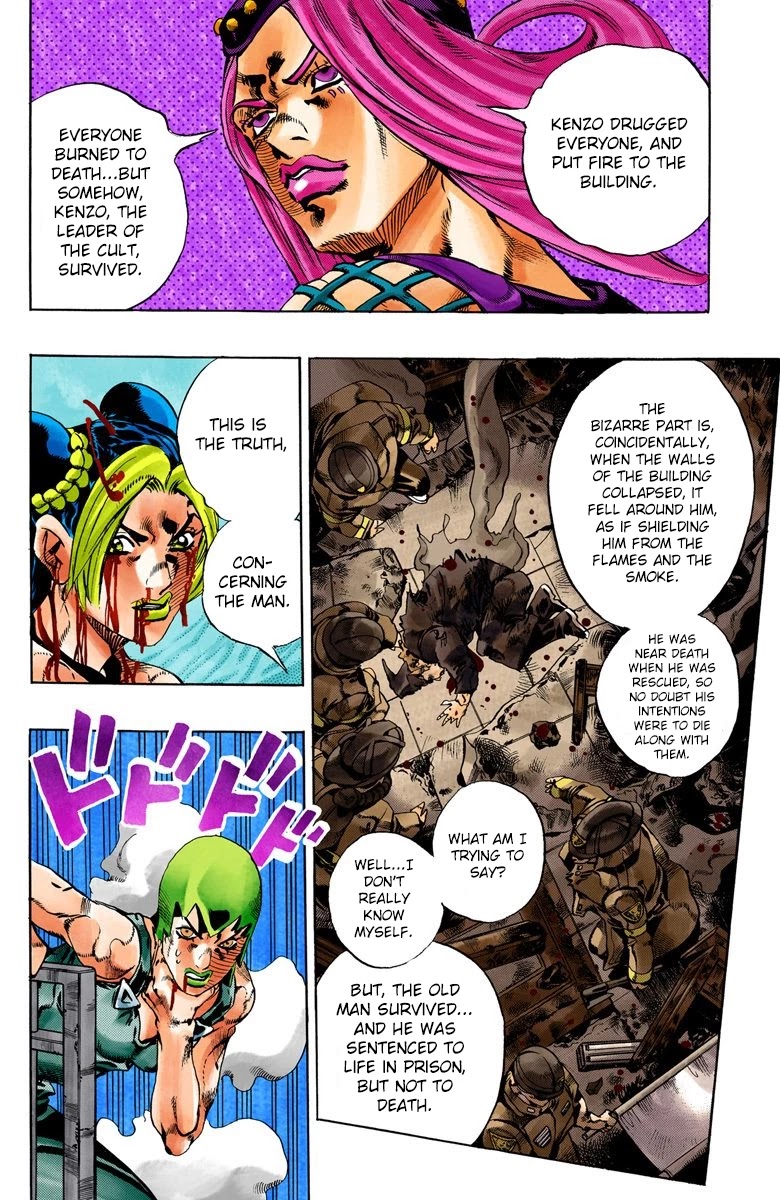 JoJo's Bizarre Adventure Part 6 - Stone Ocean (Official Colored) chapter 68 page 14