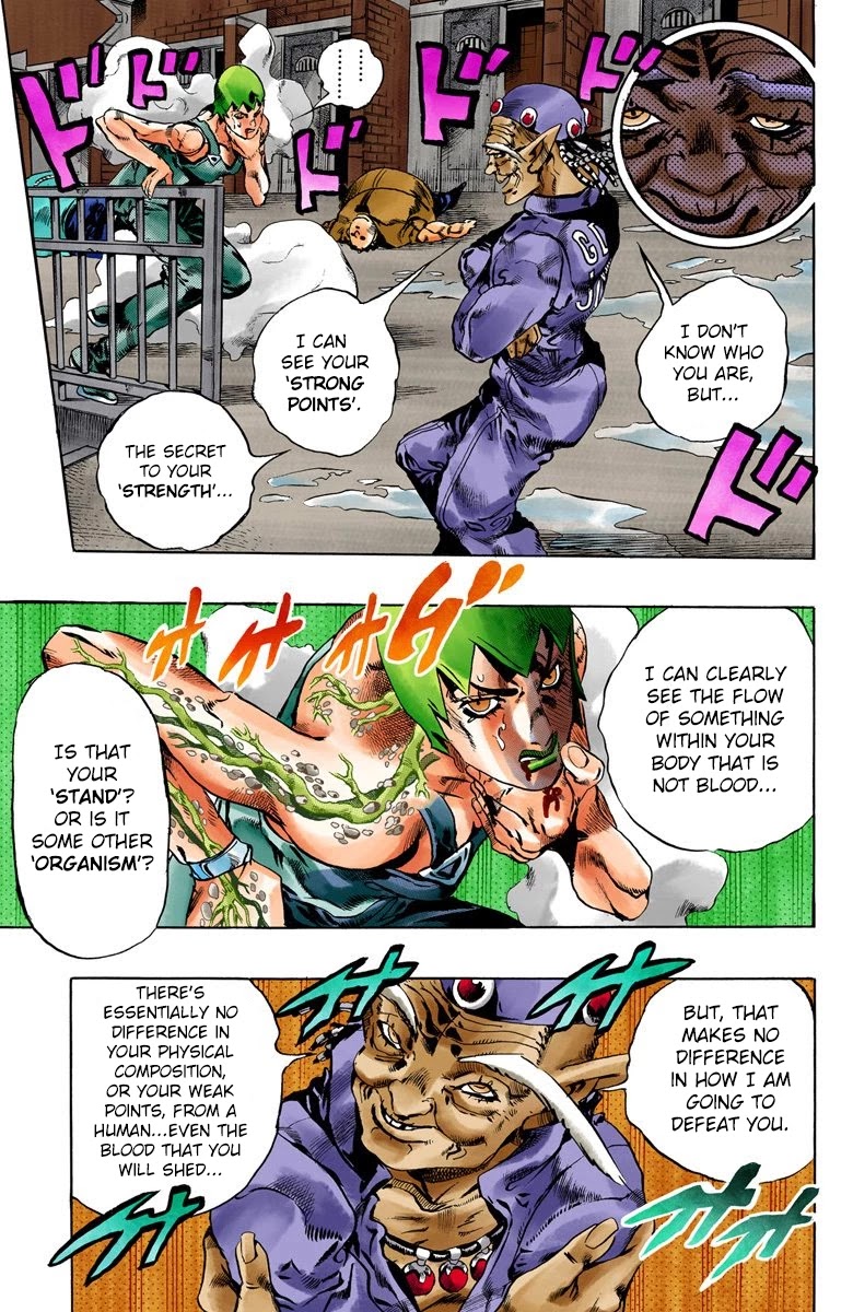 JoJo's Bizarre Adventure Part 6 - Stone Ocean (Official Colored) chapter 68 page 15