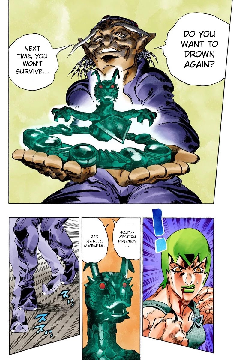 JoJo's Bizarre Adventure Part 6 - Stone Ocean (Official Colored) chapter 68 page 16