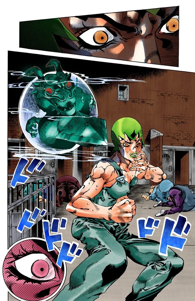 JoJo's Bizarre Adventure Part 6 - Stone Ocean (Official Colored) chapter 68 page 18