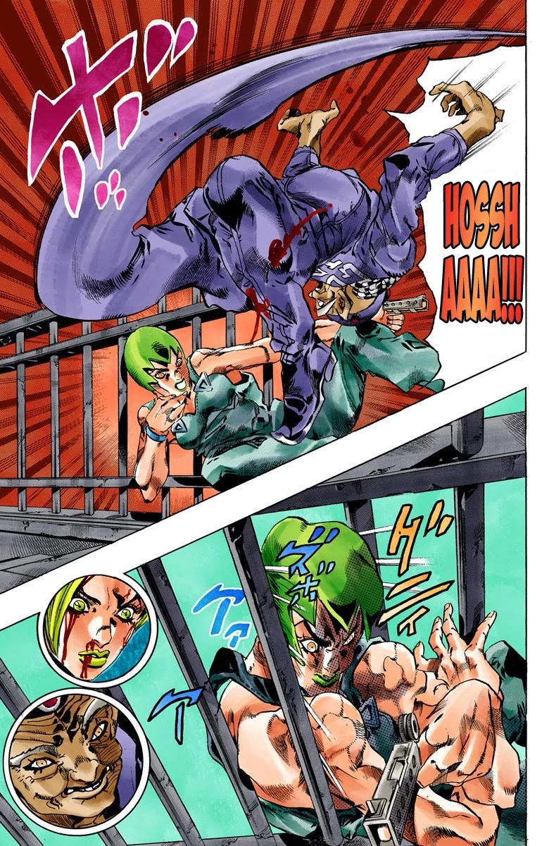 JoJo's Bizarre Adventure Part 6 - Stone Ocean (Official Colored) chapter 68 page 9